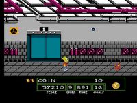 une photo d'Ã©cran de The Simpsons - Bart Vs The Space Mutants sur Nintendo Nes